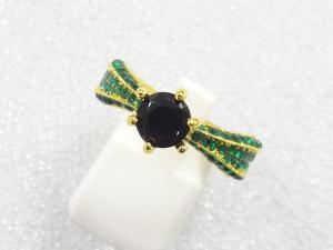 色石　指輪(18号)